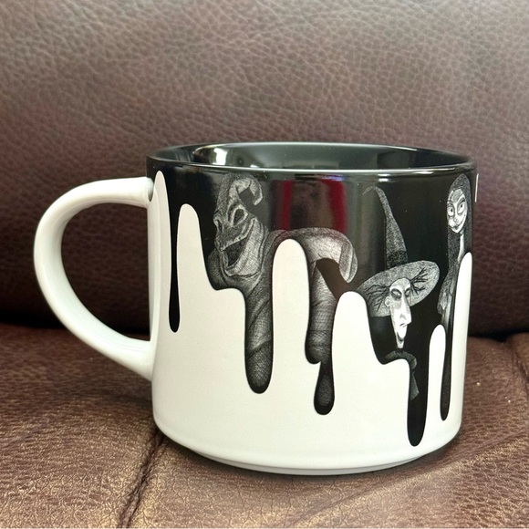 Disney Nightmare Before Christmas Black Drip Ceramic Mug - Jack Sally Oogie - Picture 5 of 9